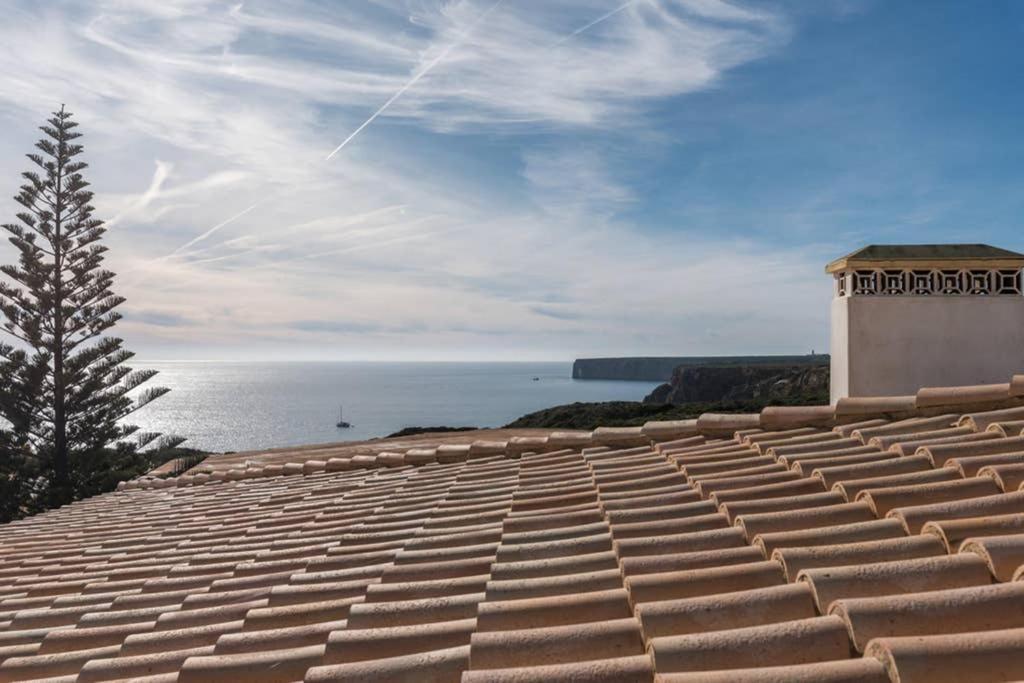 Casa Do Beliche - Frente Praia, Grande Terraco Privado Sagres Exterior foto